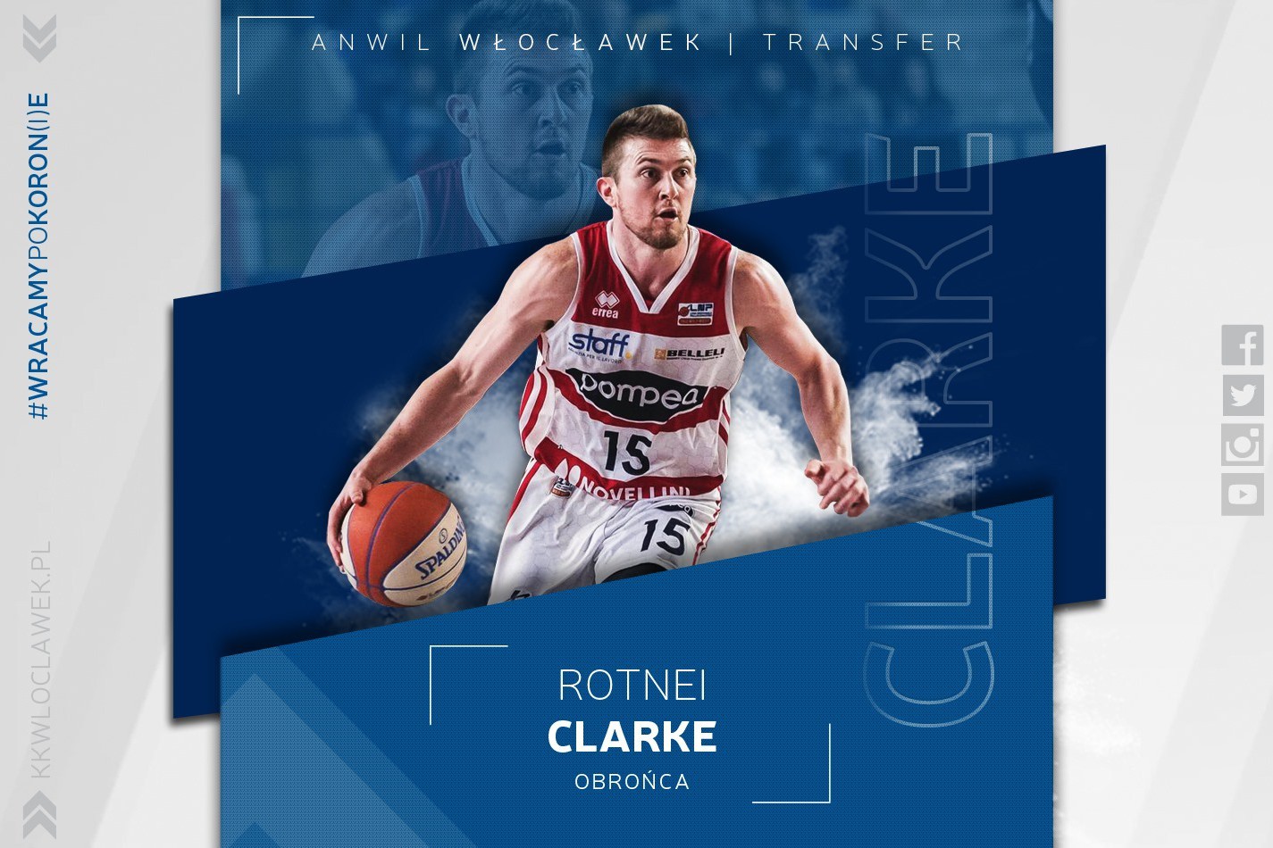 From The Italian Land To Poland - Rotnei Clarke In Anwil