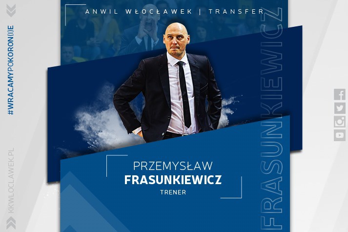 Przemysław Frasunkiewicz – New Anwil’s Headcoach