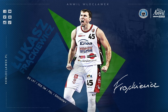 Frącek In The Franz’s Team – Łukasz Frąckiewicz Joins Włocławek Basketball Club
