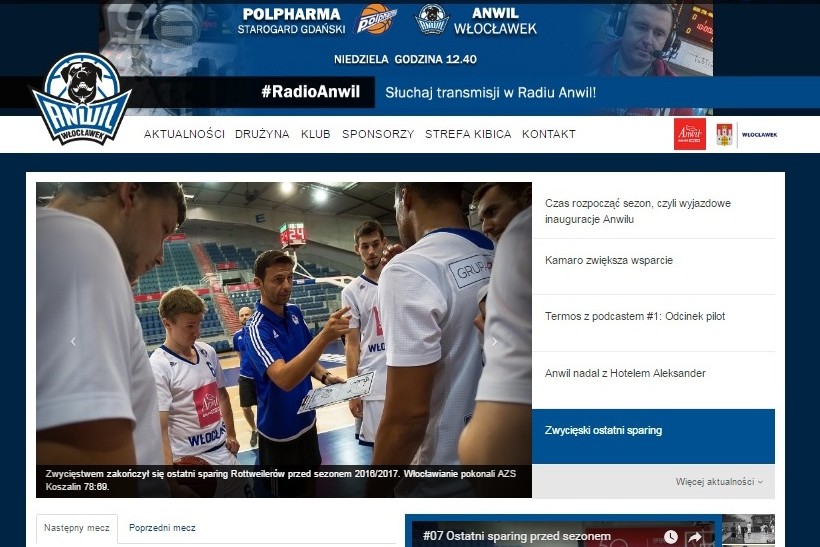 Nowy sezon, nowa strona!