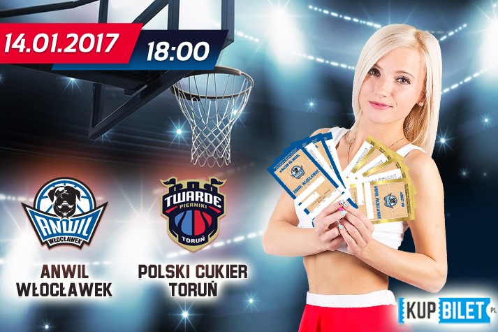Bilety na mecz z Polskim Cukrem Toruń