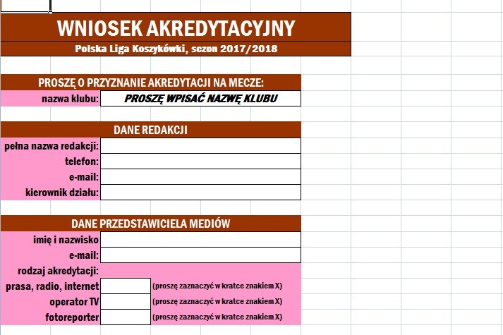 Akredytacje medialne 2017/2018