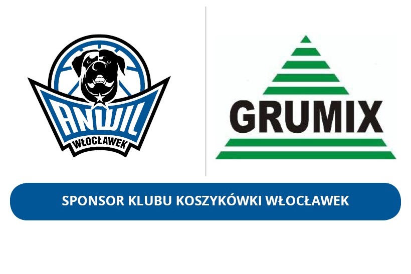 Zmiana roli - GRUMIX Sponsorem KK Włocławek