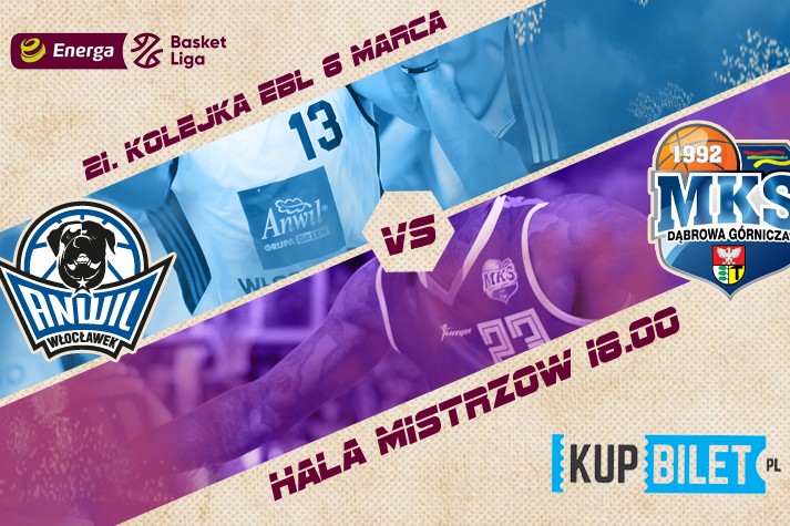 Anwil wraca do Hali Mistrzów - bilety na mecz z MKSem