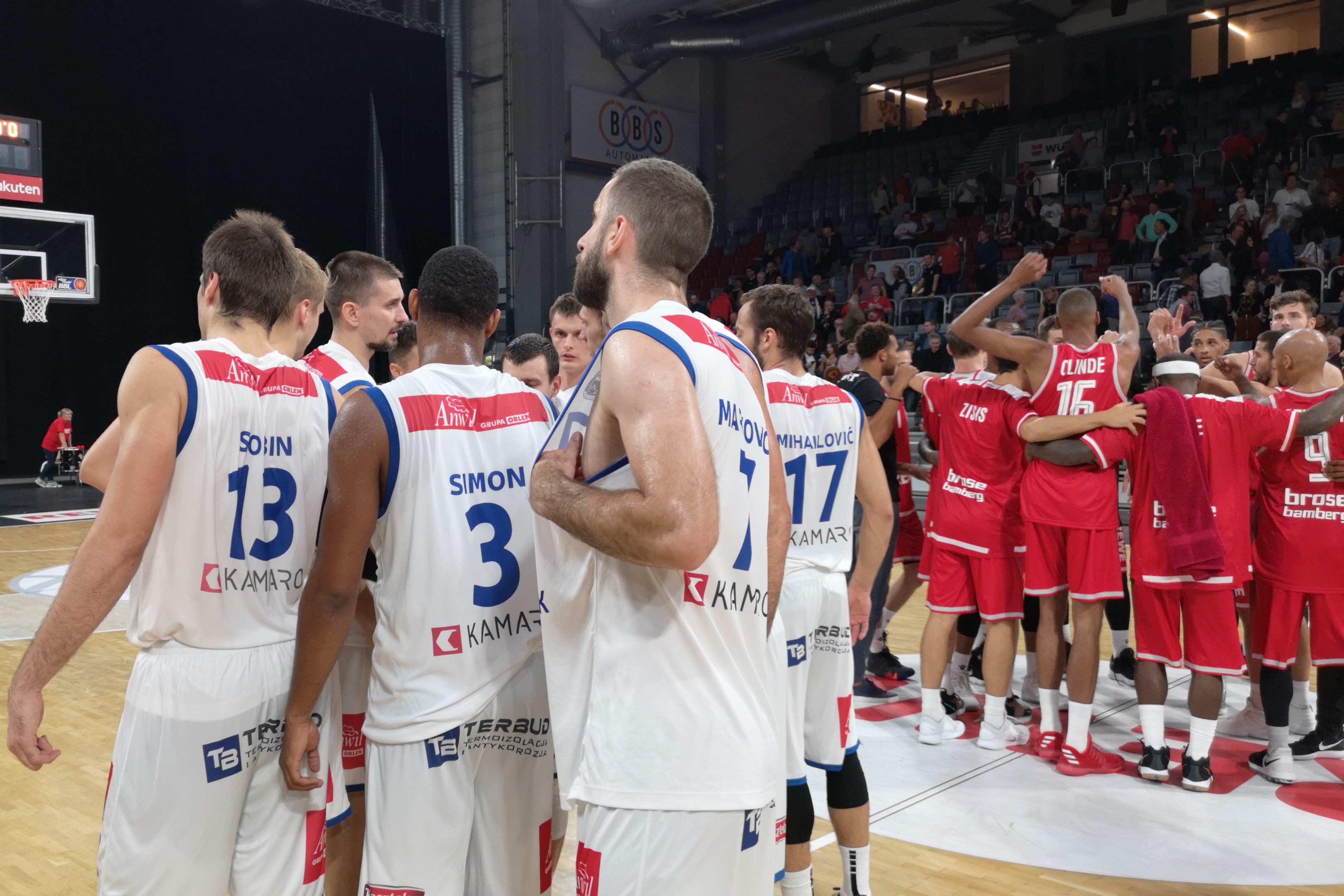 Cenne przetarcie przed BCL - Brose lepsze od Anwilu