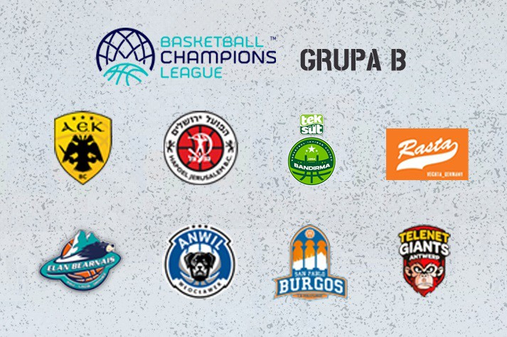 BCL: San Pablo Burgos i Telenet Giants Antwerpia w naszej grupie
