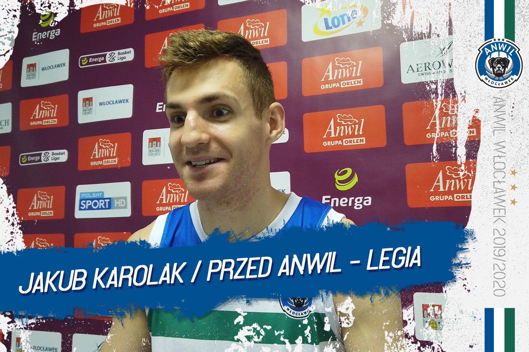 Jakub Karolak | Przed Anwil Włocławek - Legia Warszawa