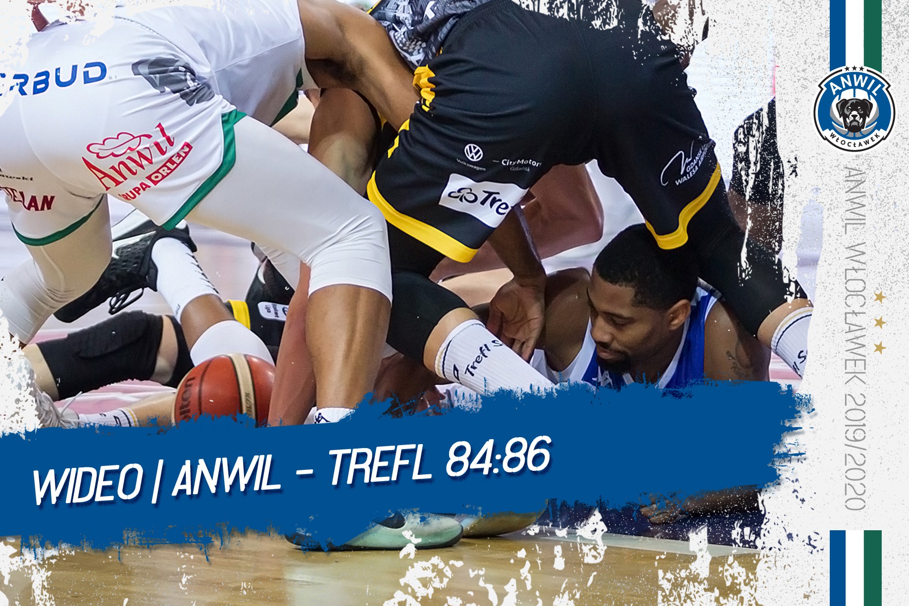 Wideo | Anwil Włocławek - Trefl Sopot 84:86