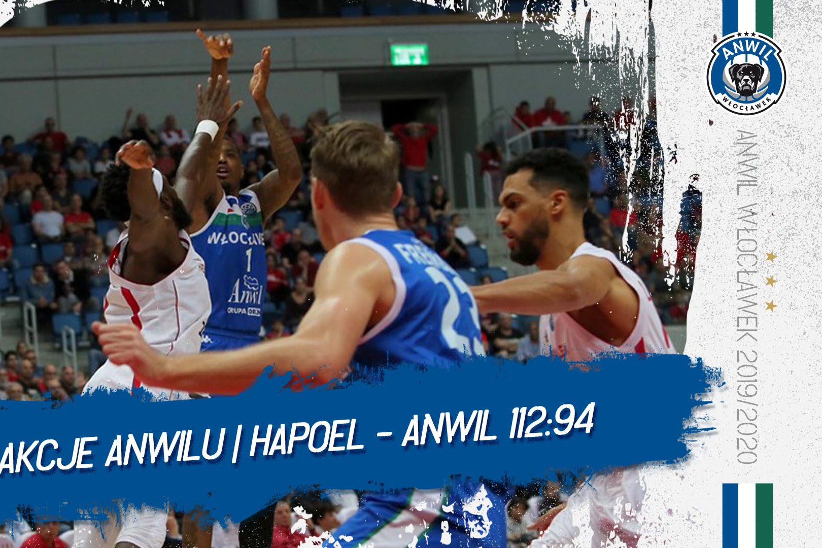 Wideo | Hapoel Bank Yahav Jerozolima - Anwil Włocławek 112:94