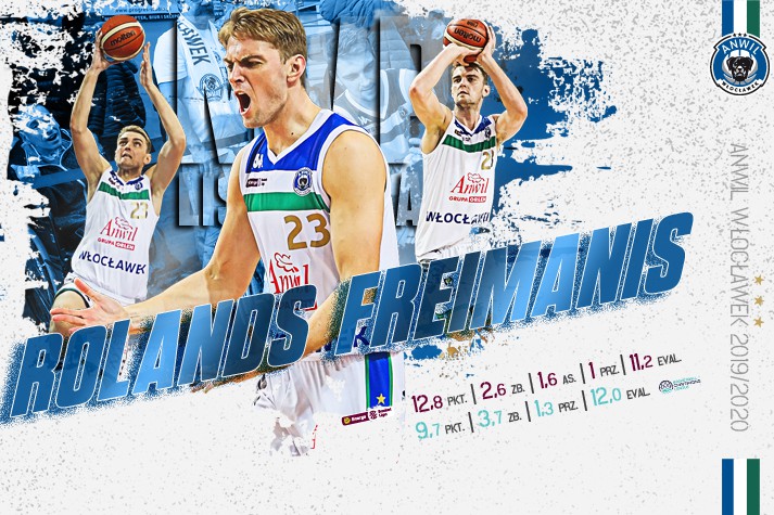 Kibice wybrali: Rolands Freimanis MVP Listopada