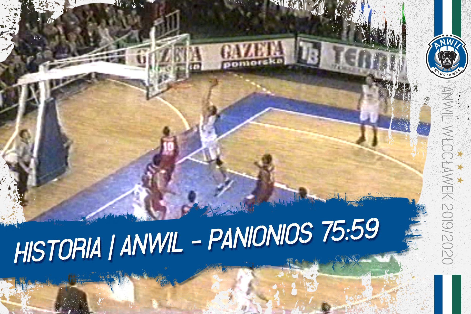 Wideo | Historia | Anwil Włocławek - Panionios Ateny 75:59