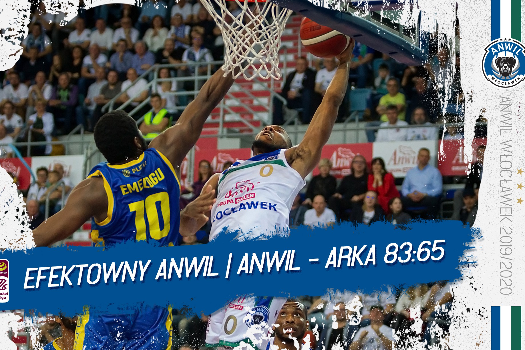 Wideo | Efektowny Anwil | Anwil Włocławek - Arka Gdynia 83:65
