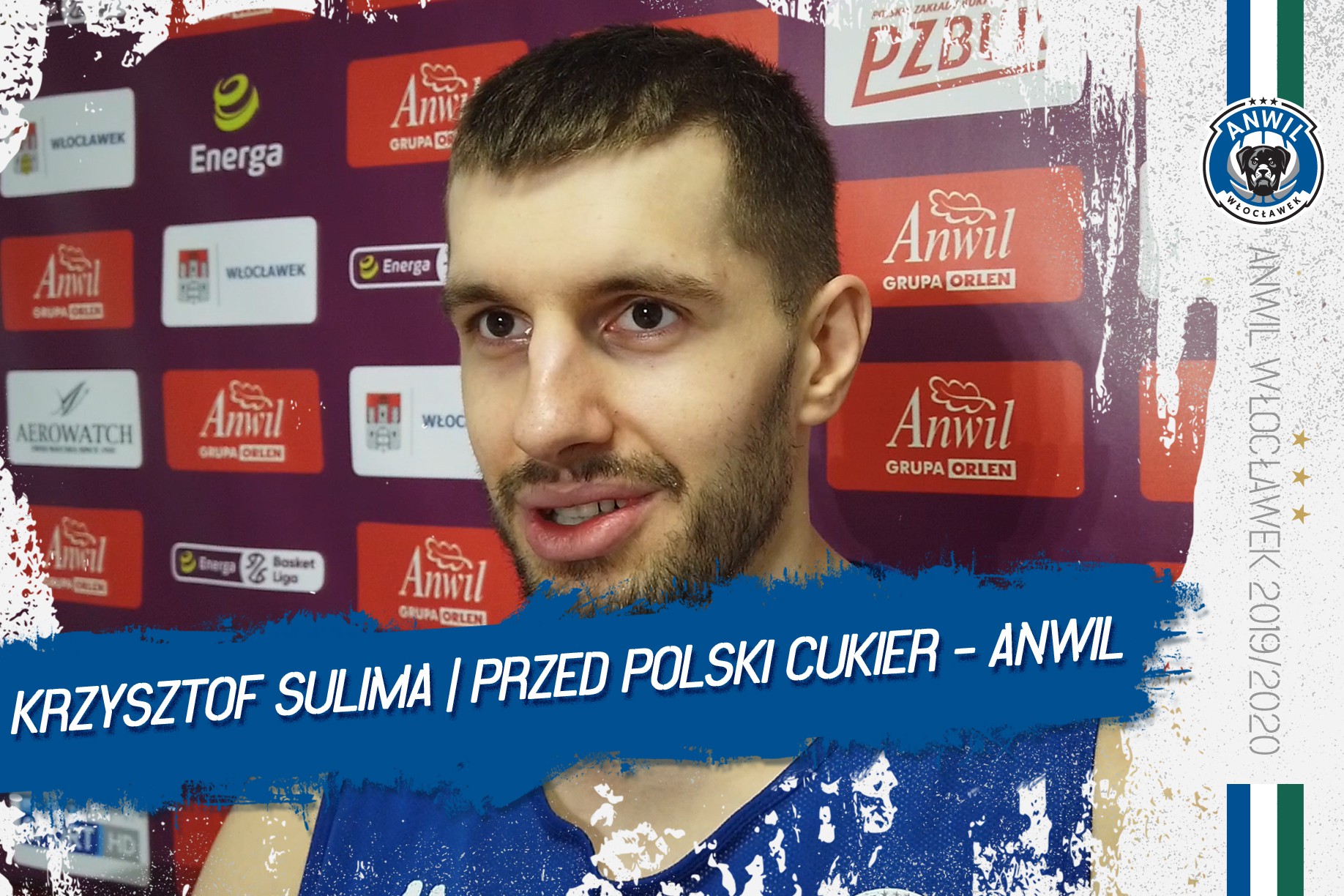Wideo | Krzysztof Sulima | Przed meczem Polski Cukier Toruń - Anwil Włocławek