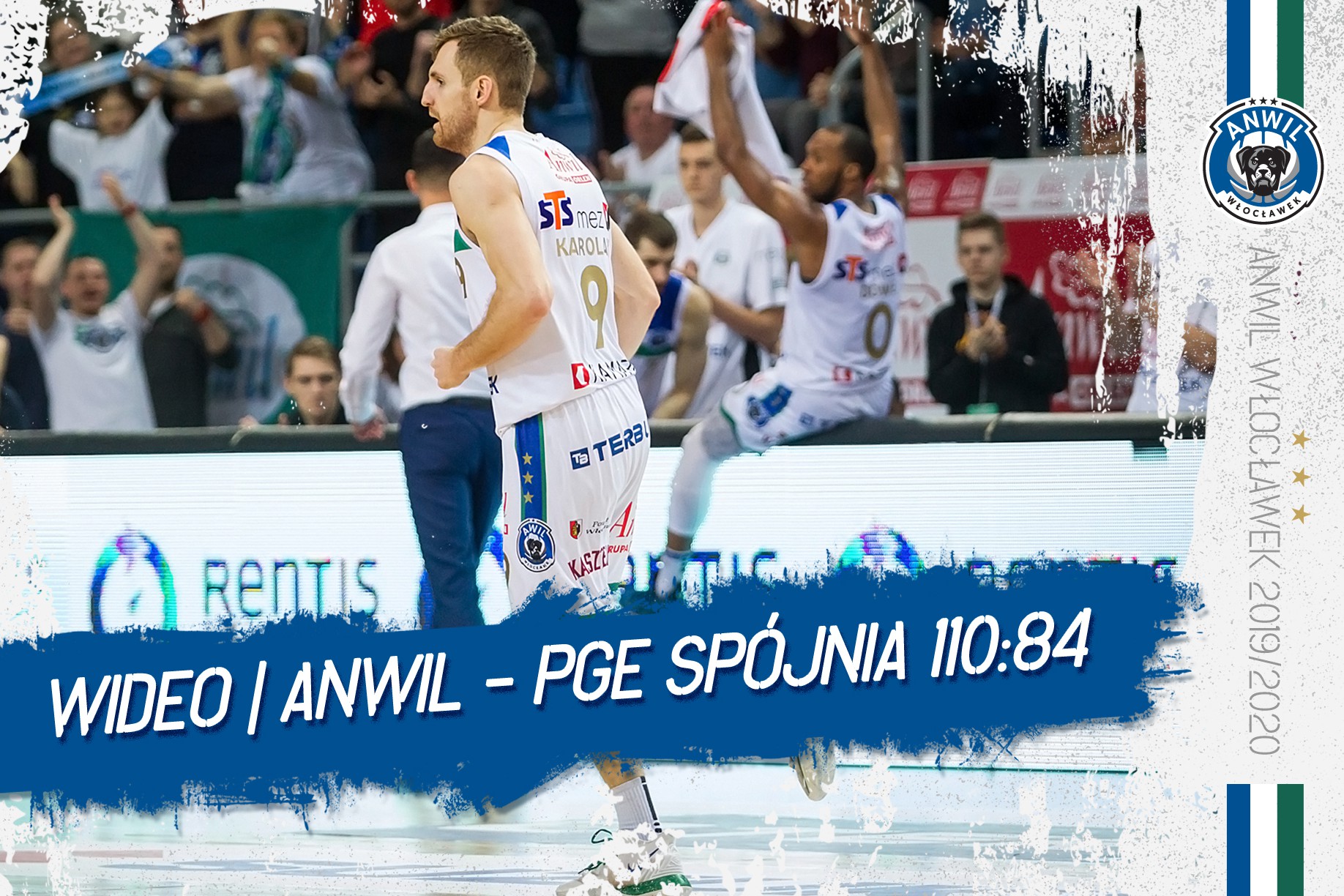 Wideo | Anwil Włocławek – PGE Spójnia Stargard 110:84