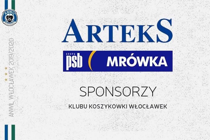 Arteks i PSB Mrówka sponsorami KK Włocławek
