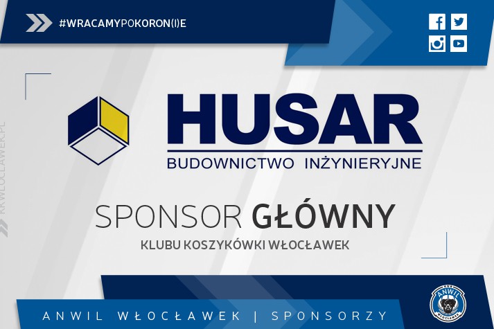 HUSAR kolejny sezon wśród sponsorów głównych