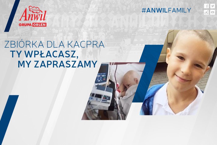 Kacperku, nie walczysz sam!  #TyWpłacaszMyZapraszamy
