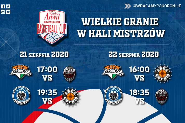 Ruszyła sprzedaż biletów na ANWIL Basketball Cup 2020