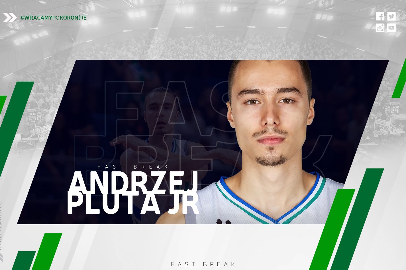 Andrzej Pluta junior gościem Fast Breaka