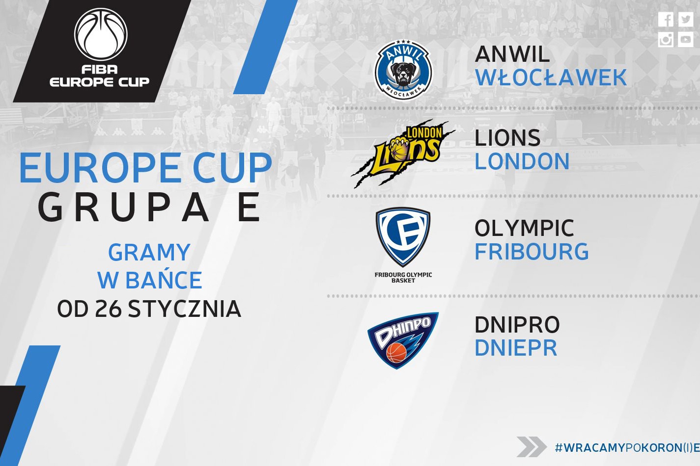 Bańka w FIBA Europe Cup