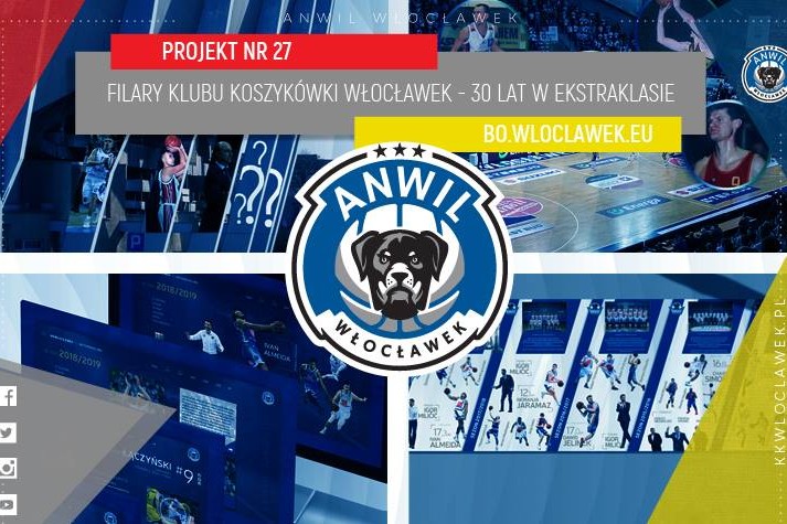 Filary Klubu Koszykówki Włocławek – 30 lat w ekstraklasie