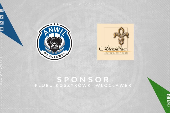 Hotel Aleksander niezmiennie sponsorem KK Włocławek