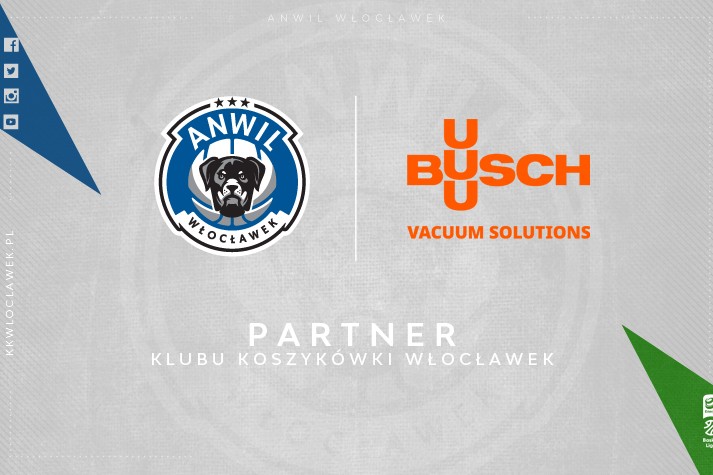 Busch partnerem Klubu Koszykówki Włocławek
