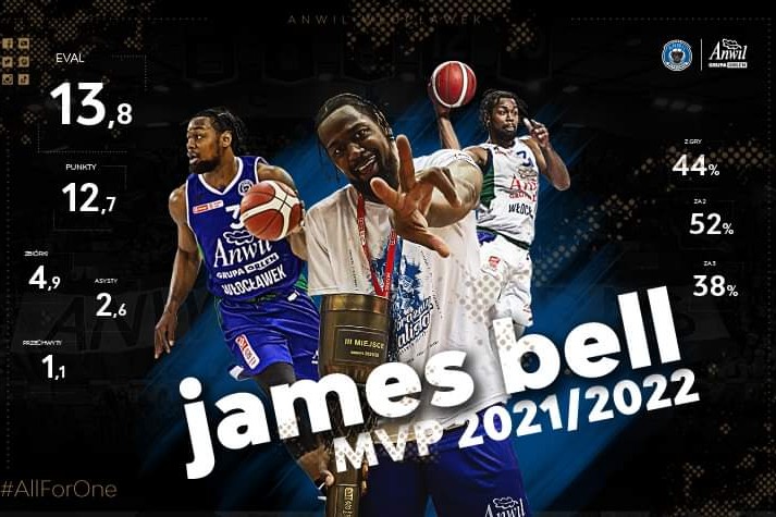 MVP Sezonu w głosowaniu kibiców: James Bell