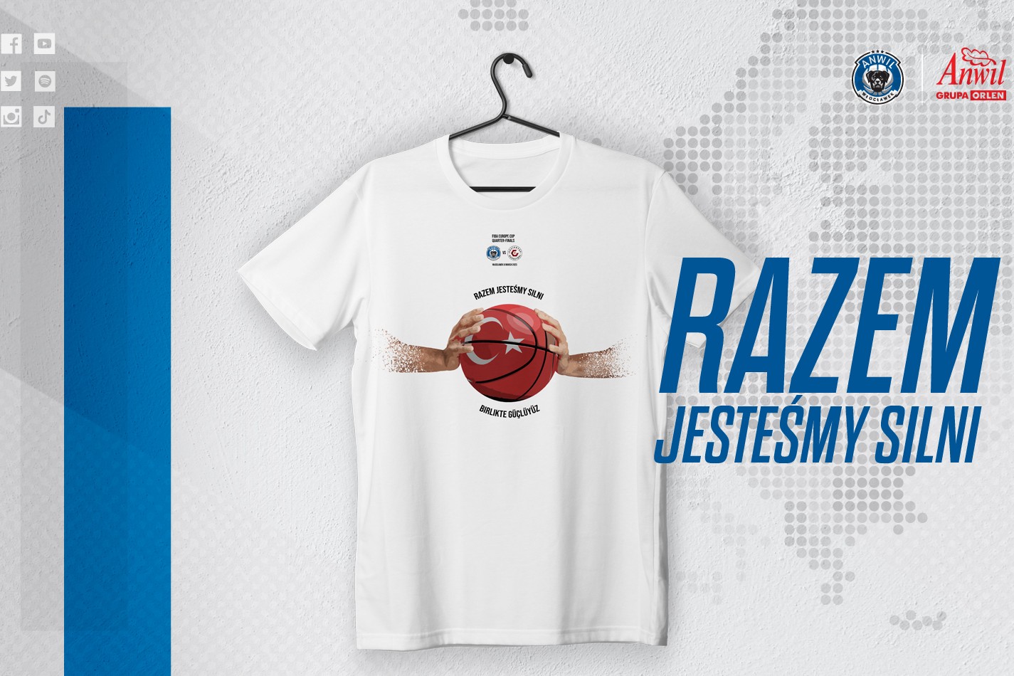 Unikatowa koszulka wesprze ofiary trzęsienia ziemi w Turcji