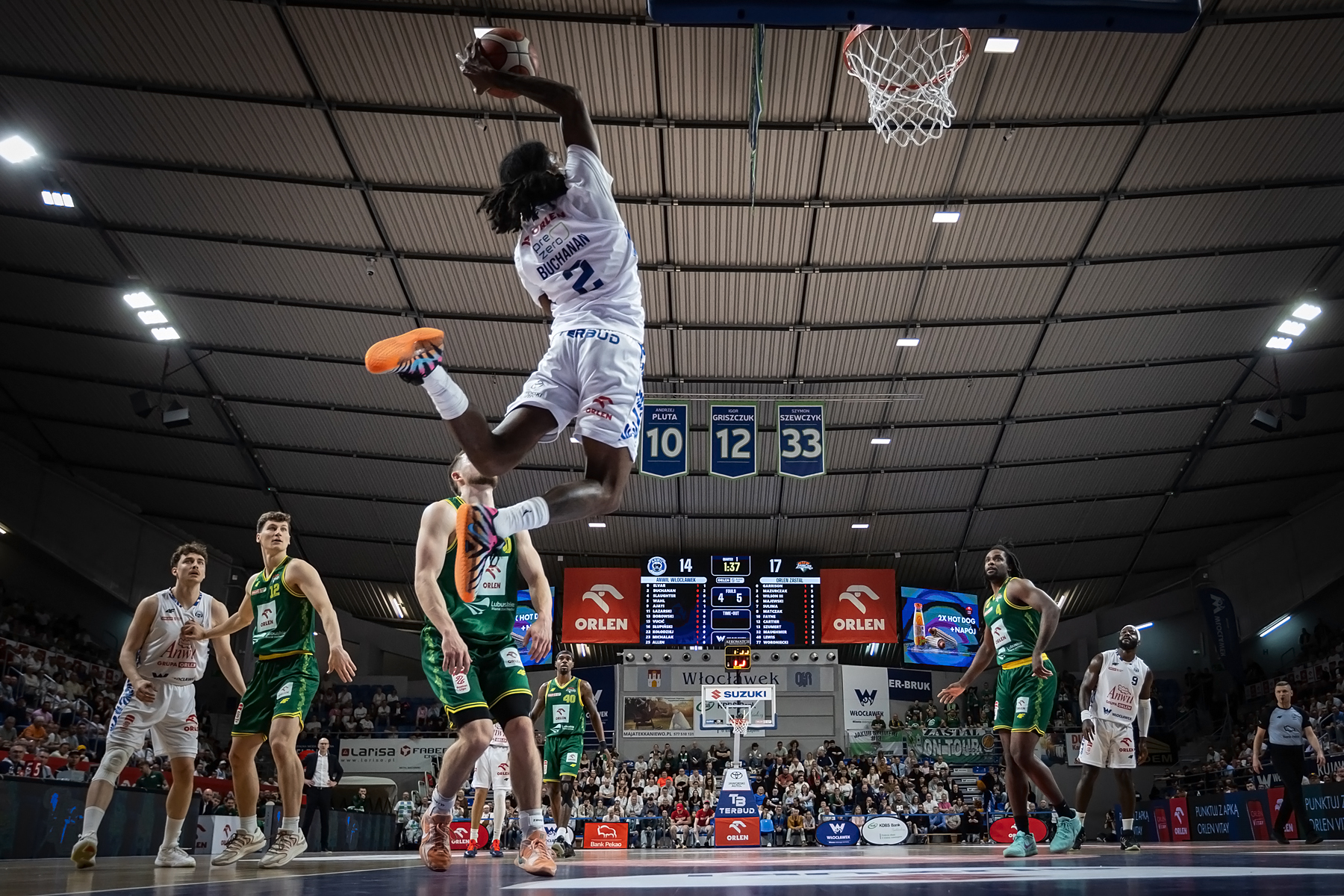 Anwil Włocławek - Playoffowa energia: Anwil pokonuje Zastal