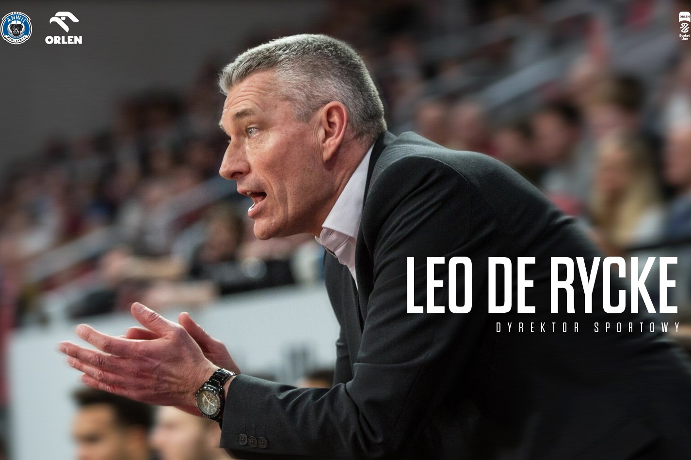 Leo De Rycke dyrektorem sportowym Anwilu