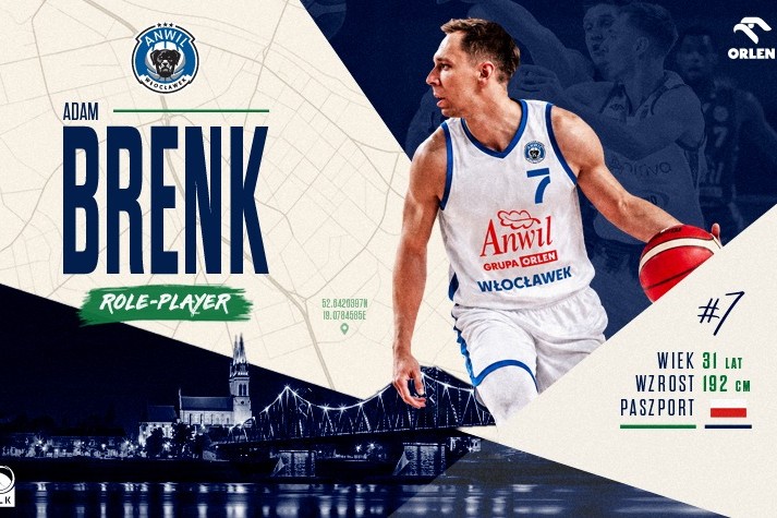 Defensywa w roli głównej: Adam Brenk zagra w Anwilu