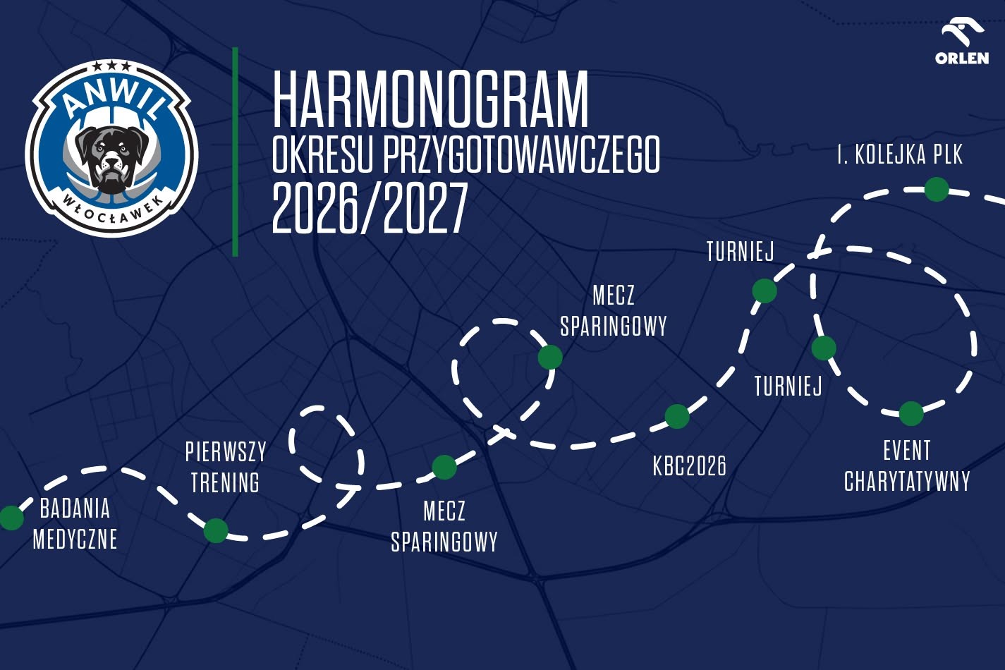 Niedługo ruszamy - oto harmonogram pre-season 2026