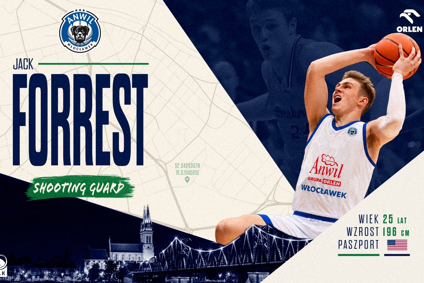 Snajper do kompletu: Jack Forrest zagra w Anwilu!