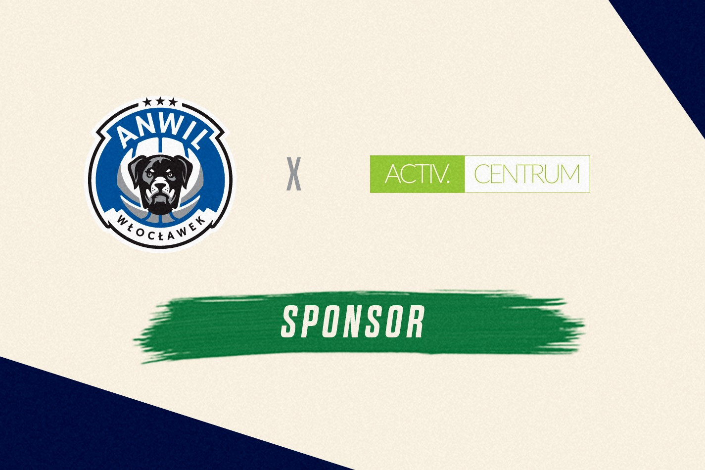 ACTIV.Centrum kolejny sezon wspiera Anwil Włocławek!