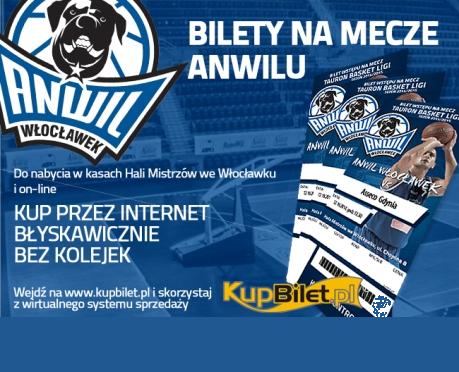 Bilety na mecze Anwilu