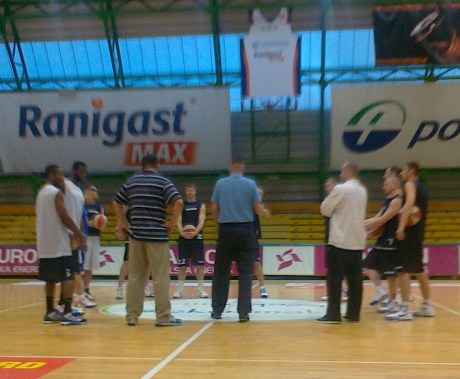 Anwil trenuje w Starogardzie Gdańskim