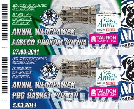 Ceny biletów w sezonie 2011/2012