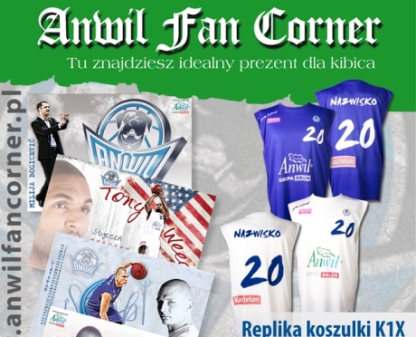 Świąteczne prezenty w „Anwil Fan Corner”